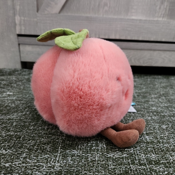 NWT Jellycat Amuseables Peach Plush Toy - Picture 4 of 9